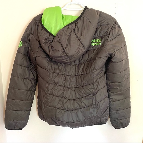 Alife & Kickin Puffer Jacket Size XS - Picture 2 of 5
